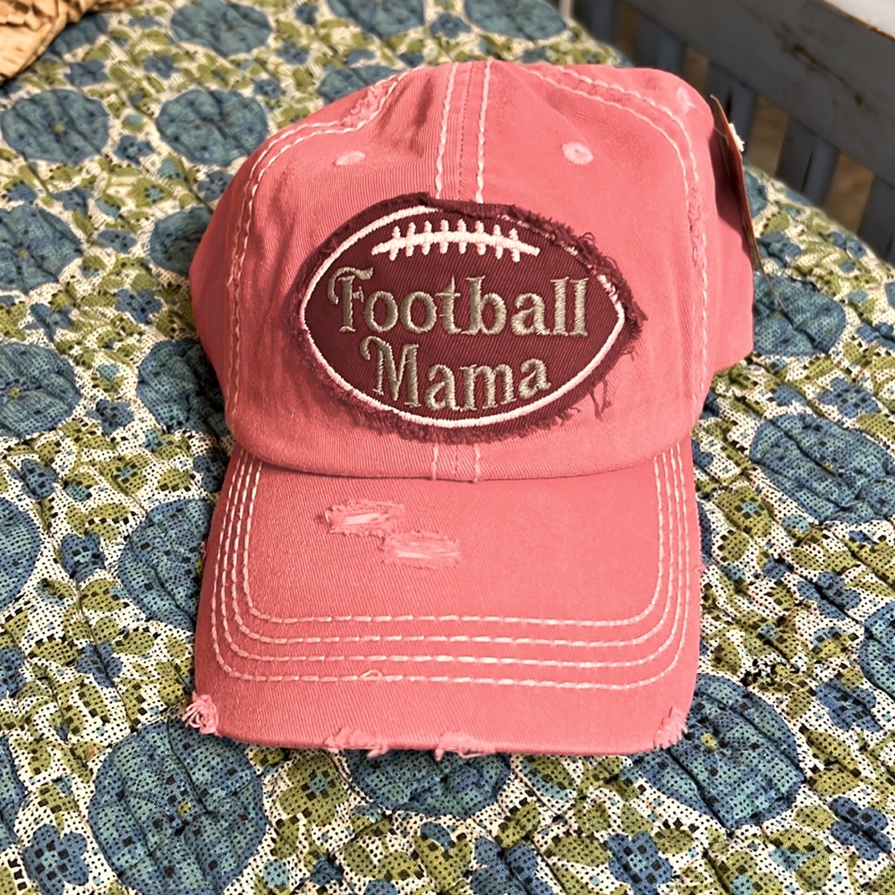 Very cute Football Mama hat